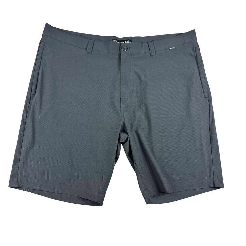 Travis Mathew Shorts Men’s 40 Dark Gray Performance Golf Stretch Business Preppy